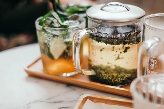 zdrowe zakupy - herbata zielona i zioła