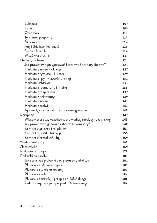 Naturalne metody na przeziębienie i wzmocnienie odporności spis treści 2