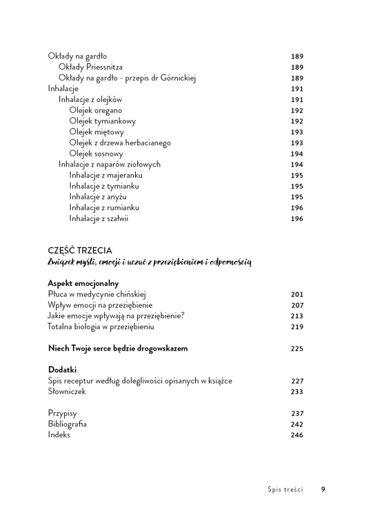 Naturalne metody na przeziebienie i wzmocnienie odporności spis treści 3