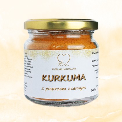 Kurkuma z pieprzem czarnym 100g