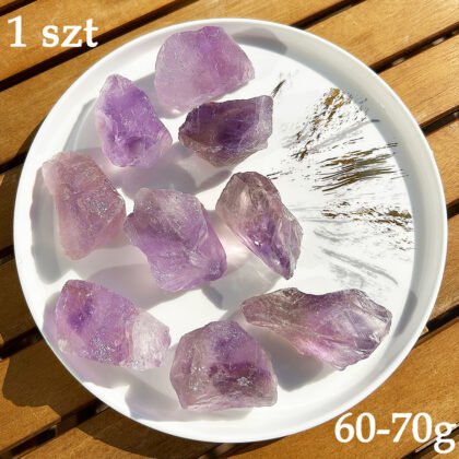 ametyst - naturalna surowa bryłka do wody 5-7 cm - BRAZYLIA