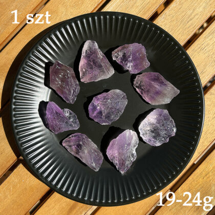 ametyst - naturalna surowa bryłka do wody 3.5-4.5 cm - Brazylia