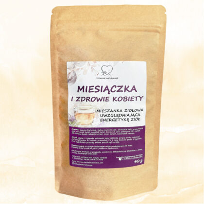 Miesiączka i zdrowie kobiety mieszanka ziołowa uwzględniająca energetykę ziół 40g eko bio