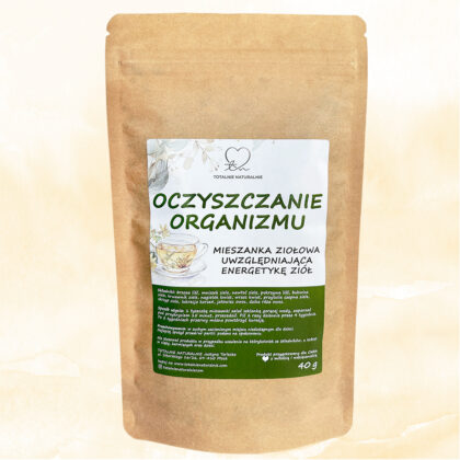 Oczyszczanie organizmu mieszanka ziołowa uwzględniająca energetykę ziół 40g eko bio