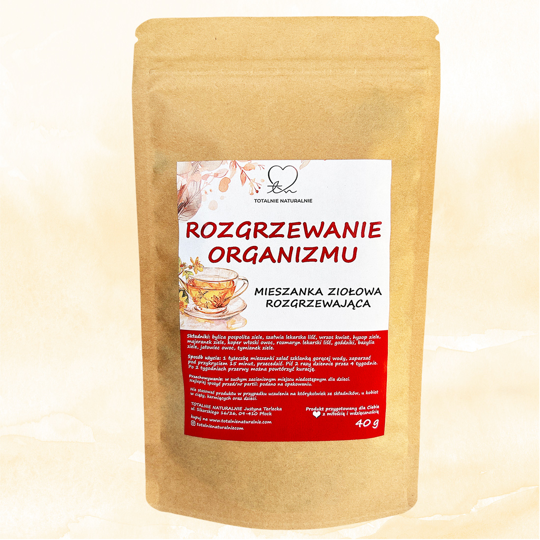 Zioła rozgrzewające organizm 40 g